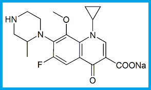 GATIFLOXACIN USP RC E / GATIFLOXACIN USP IMPURITY E / GATIFLOXACIN 2-METHYL ISOMER 